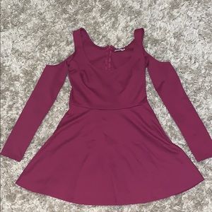Tobi cold shoulder dress